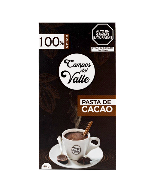 Pasta de Cacao al 100% Cacao - Chocolate de Taza