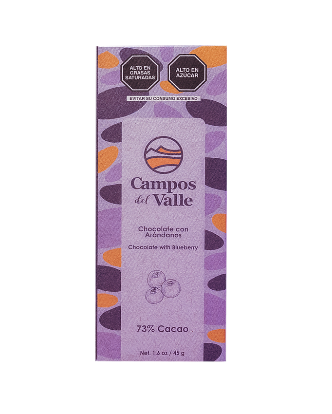 Chocolate Bitter al 73% Cacao con Arándanos