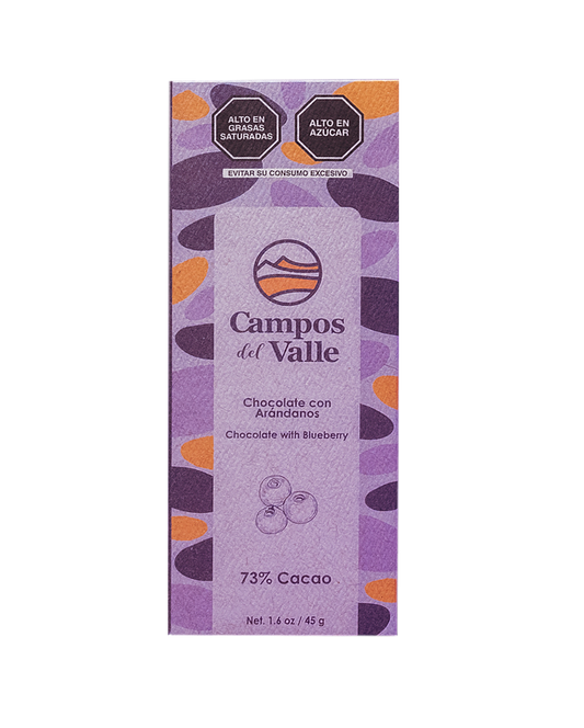 Chocolate Bitter al 73% Cacao con Arándanos
